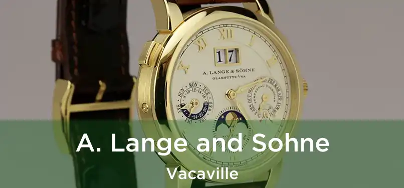 A. Lange and Sohne Vacaville